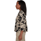 Petite Alfred Dunner Travel Advisory 3/4 Sleeve Floral Blouse - image 4