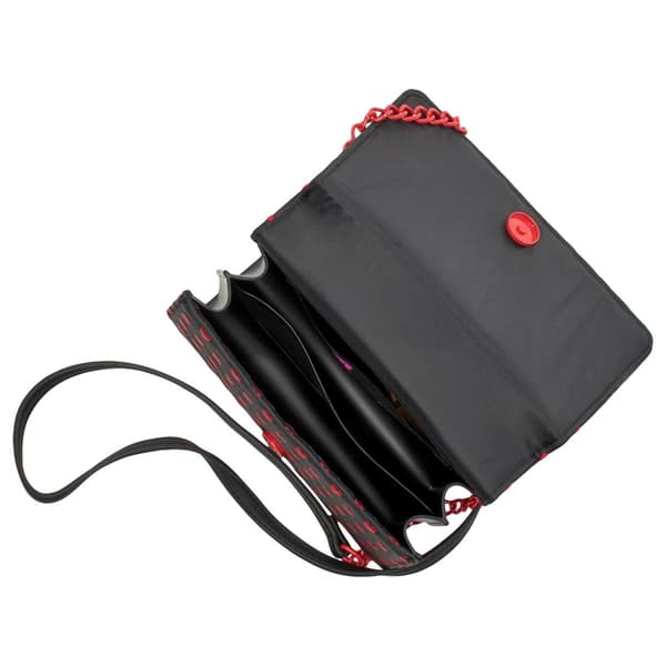 Luv Betsey by Betsey Johnson Evie Heart Satchel w/Puffy Hangoff