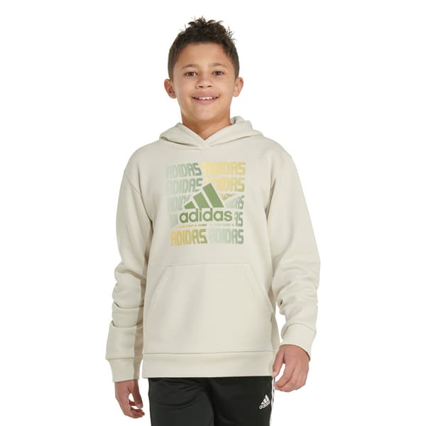 Boys (8-20) adidas(R) Text Graphic Hoodie