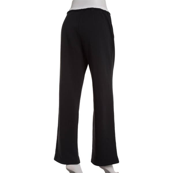 Juniors No Comment Boxer Waistband Boyfriend Sweatpants