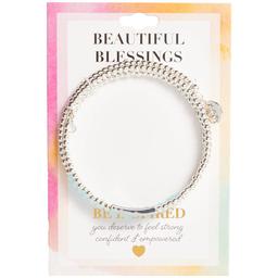 Beautiful Blessings You Got This Coil Bead Bracelet