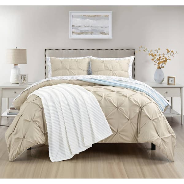 Oceana Stripe 8pc. Reversible Comforter Set