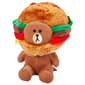 Zippy Paws Burger Time Bear Dog Toy - image 1