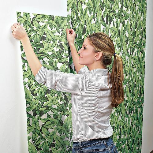 RoomMates® Palm Leaf Peel &amp; Stick Wallpaper