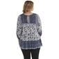 Juniors Plus Angie Flow Daze Tunic Blouse - image 2