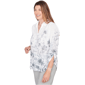 Petite Alfred Dunner Al Fresco Floral Button Front Blouse - image 3