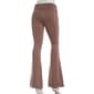 Juniors No Coment Fleece Back Fold Over Waist Flare Leggings - image 2