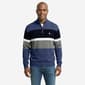 Mens U.S. Polo Assn.(R) Color Block Stripe 1/4 Zip Sweater - image 1