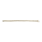 Haus of Brilliance 14kt. Gold Plated Diamond Circle Link Bracelet - image 3
