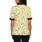 Womens Rafaella&#174; Short Sleeve Lemon Button Polo - image 2