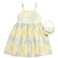 Girls (7-12) BTween(R) Bow Strap Patchwork Poplin Dress w/ Purse - image 1