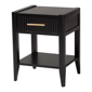 Baxton Studio Primrose Mid-Century Wood 1-Drawer Nightstand - image 1