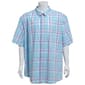 Mens Big & Tall Chaps Button Down Shirt - Island Water - image 1