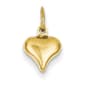 Gold Classics&#40;tm&#41; 14kt. Gold Mini Puffed Heart Charm - image 1