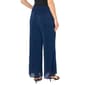 Petite MSK Pull On Mesh Pleated Glitter Palazzo Pants - image 2