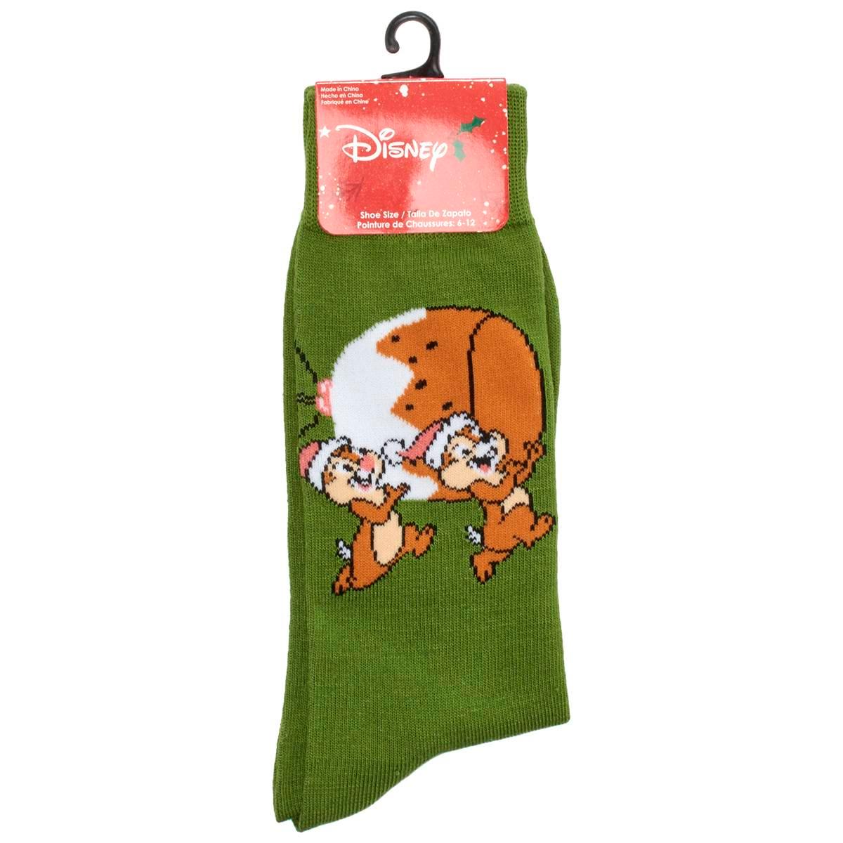 Mens Centric Brands Christmas Chipmunk Crew Socks