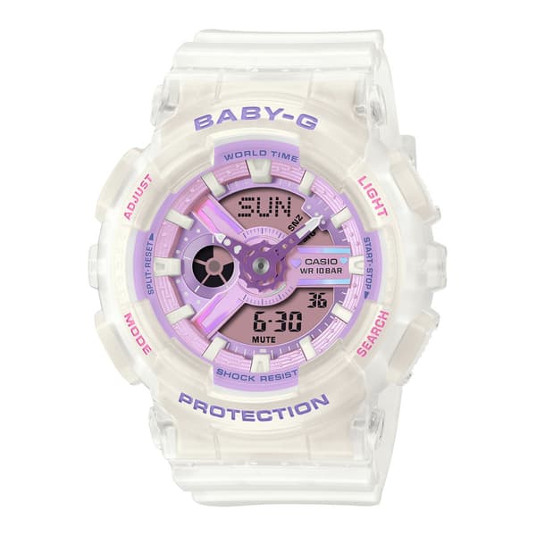 Womens Baby-G Analog Digital Pastel Watch - BA110PS-7A - image 