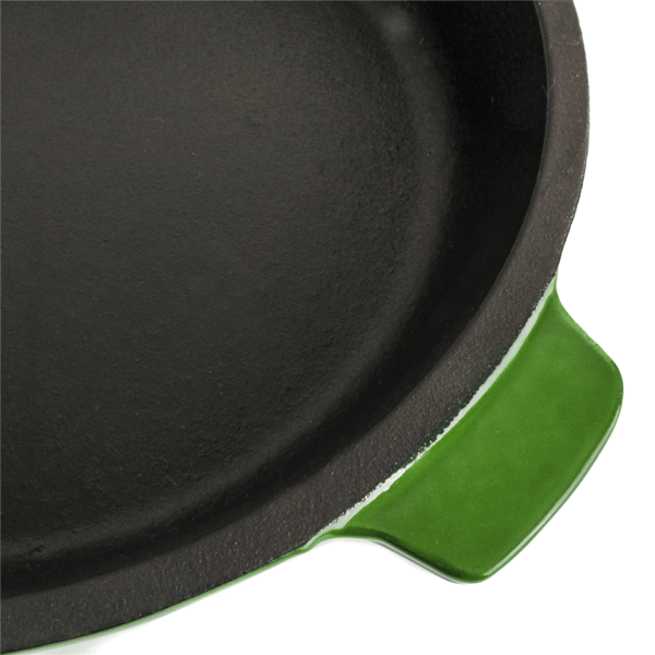 BergHOFF Neo 2pc. Cast Iron 10in. Fry Pan with Steak Press
