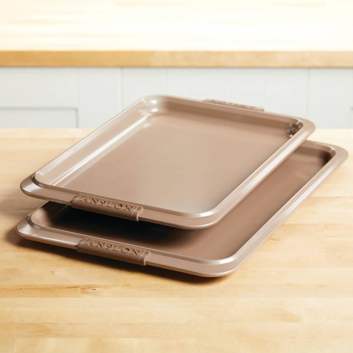 Anolon® Advanced Bakeware 2pc. Nonstick Cookie Sheet Pan Set