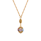 1928 28in. Multi-Color Multi-Sided Pendant - image 1