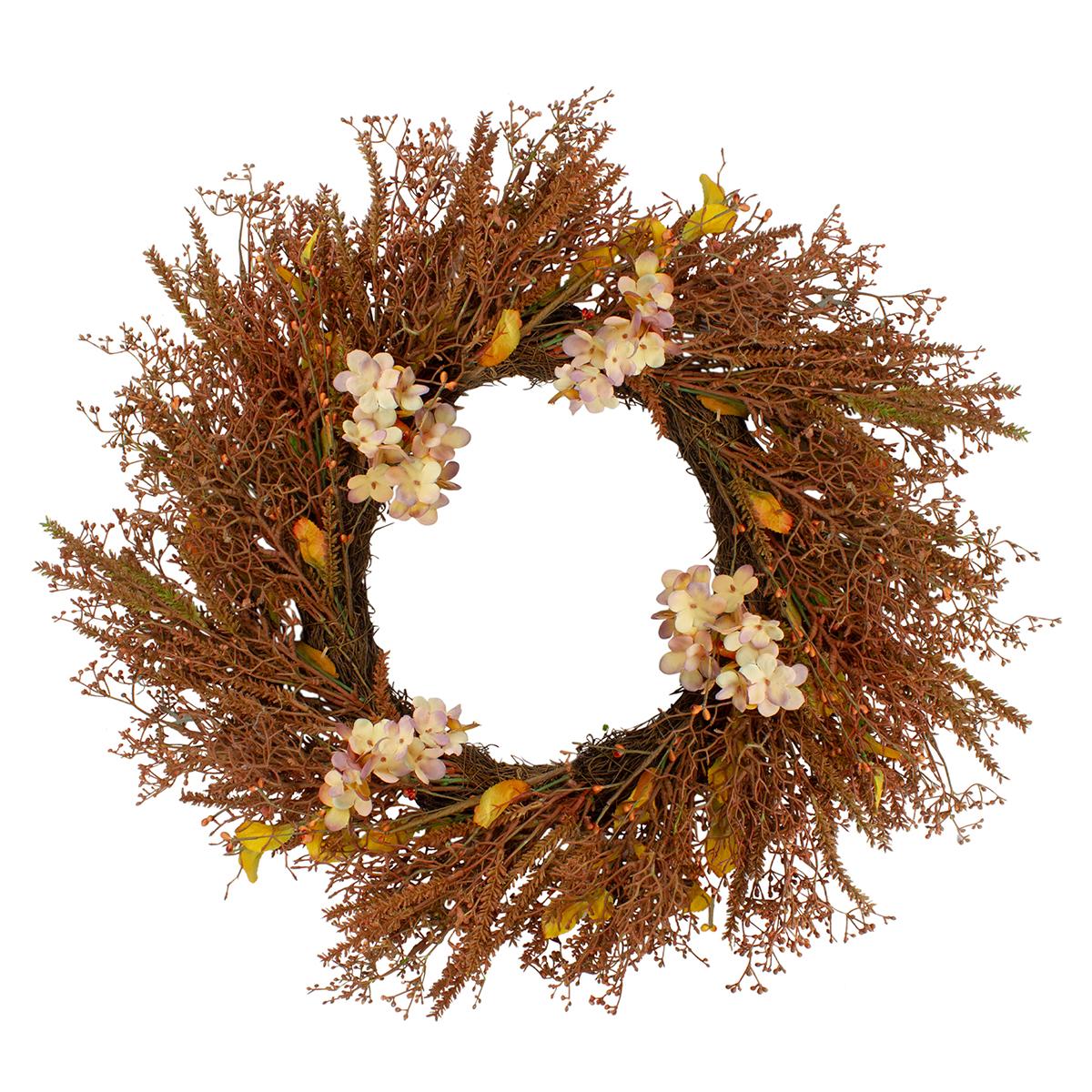 Northlight Seasonal 32in. Fall Grass Artificial Wreath