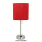 LimeLights White Stick Lamp w/Charging Outlet & Fabric Shade - image 17