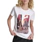Womens DKNY Short Sleeve Manhattanhenge Graphic Tee - image 1