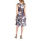 Womens 24/7 Comfort Apparel Tie Dye Maternity Shift Dress - image 3