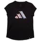Girls (7-16) adidas(R) Short Sleeve Friendship Bracelet Tee - image 1