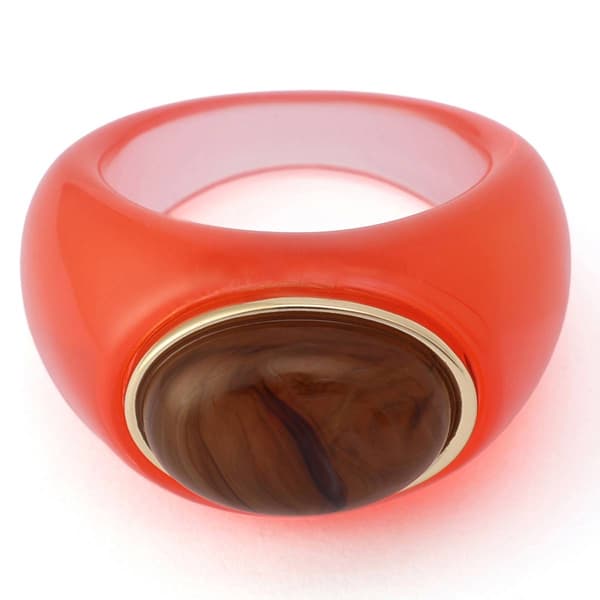 Steve Madden Cabochon Jelly Ring