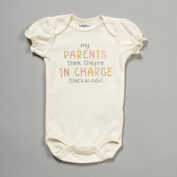 Baby Girl &#40;NB-9M&#41; Wild Child Parents In Charge Bodysuit - image 