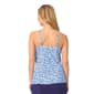 Womens Leilani Scoop Neck Ditsy Floral Tankini Swim Top - image 2