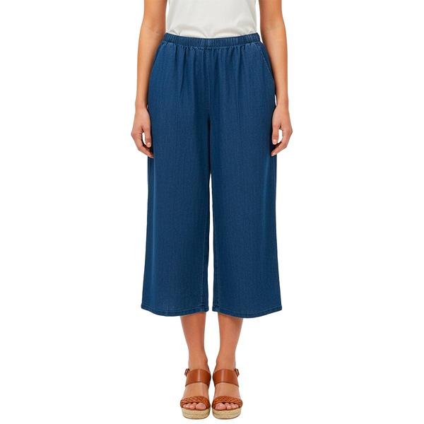 Womens Components Pleated Denim Capris - Average - image 