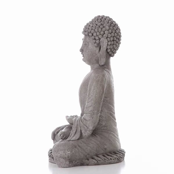 Hi-Line Gift Sitting Buddha Garden Statue