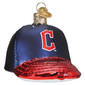 Old World Christmas Cleveland Guardians Baseball Cap Ornament - image 2