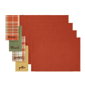 Threadmade Harvest Sentiments Placemat & Napkins Value - Set of 8 - image 1
