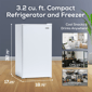 Igloo 3.2 cu. ft. Compact Single Door Refrigerator Freezer - image 2