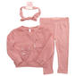 Baby Girl (12-24M) BTween(R) Sweatshirt & Dot Leggings Set - image 1