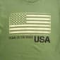 Mens Short Sleeve Patch Flag Graphic Tee - image 2