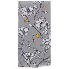 Sweet Home Grey Floral Dual Purpose Towel