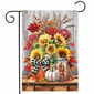 Briarwood Lane Sunflowers & Mums Garden Flag - image 1