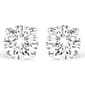 Haus of Brilliance Silver 1/4ctw. Lab Grown Diamond Stud Earrings - image 1