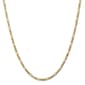 Gold Classics(tm) 3.0mm. 14k Gold Flat Figaro Chain Necklace - image 1