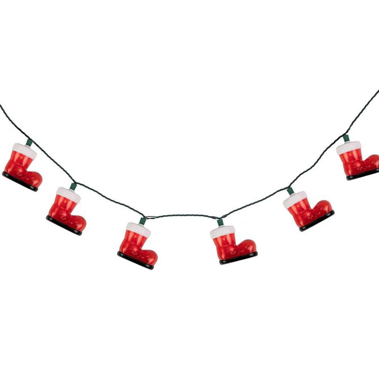 Northlight Seasonal 10ct. Santa''s Boots Christmas Lights