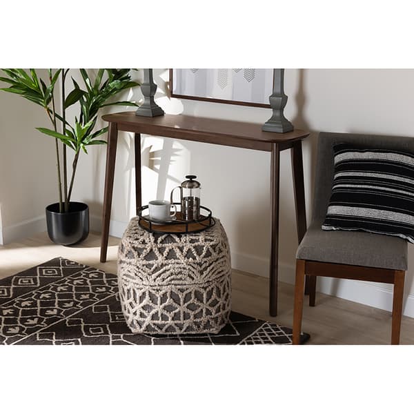 Baxton Studio Wendy Mid-Century Modern Console Table