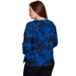 Womens Alfred Dunner Dinner Theater Textured Floral Blouse - image 2