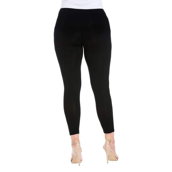 Plus Size 24/7 Comfort Apparel Ankle Length Leggings