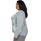 Plus Size Alfred Dunner Vail Snowflake Pearl Heathered Sweater - image 3