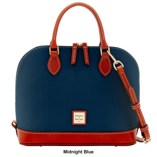 Dooney & Bourke Pebble Grain Zip Satchel