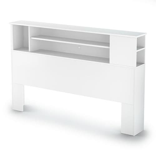 South Shore Full/Queen Bookcase Headboard - White - image 